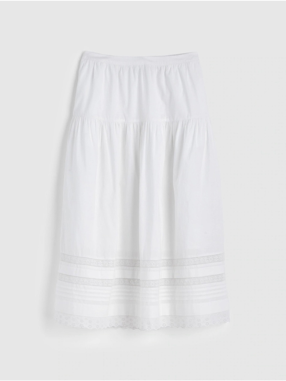 Madewell Pintucked Midi Skirt - Picture 3 of 3